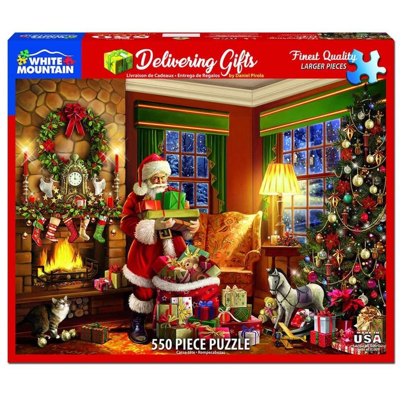 Delivering Gifts 550pc Puzzle
