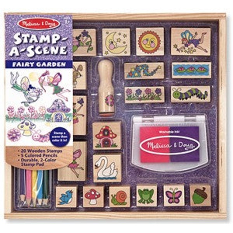 Fairy Garden Stamp-A-Scene Set