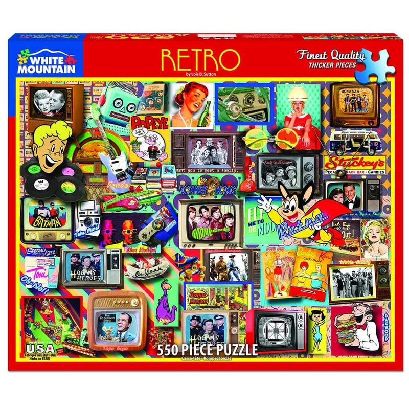 Retro 550pc Puzzle