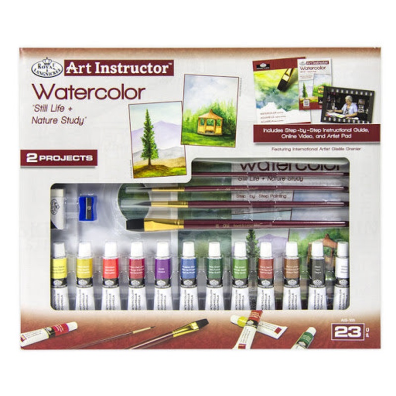 Royal Brush Animals Art Instructor Watercolor Paint Set