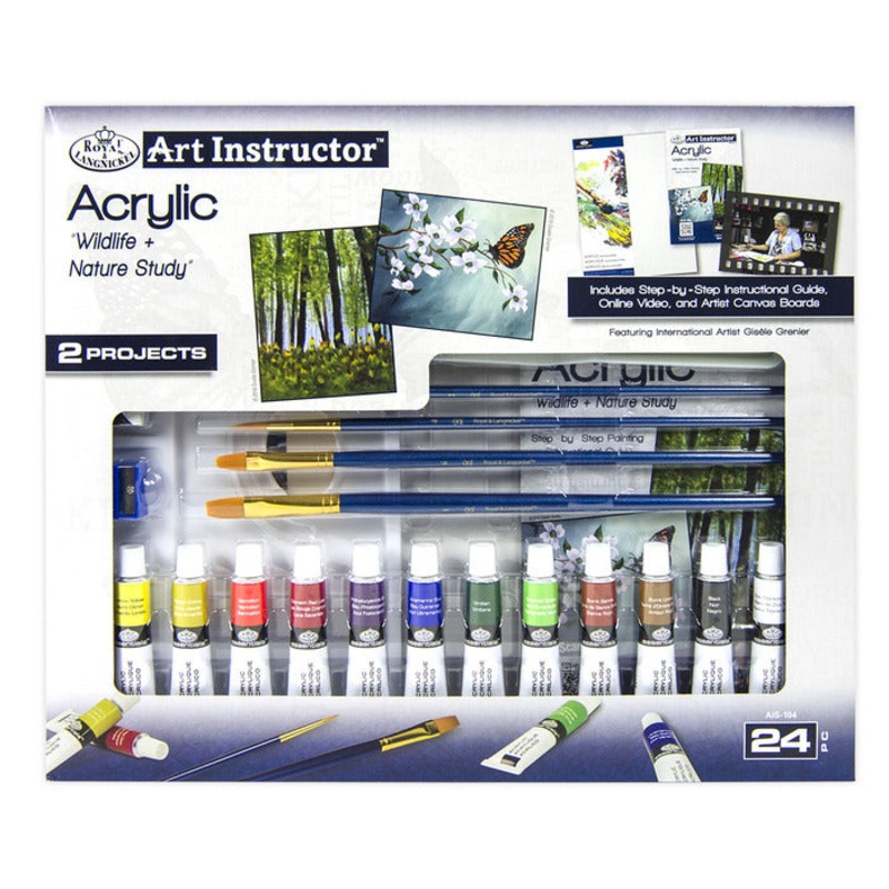 Royal Brush Art Instructor Acrylic Set