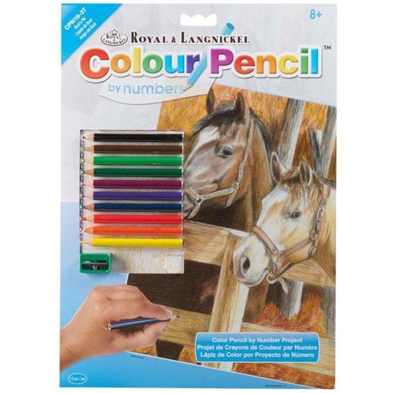 Royal Brush Color By Number Buck's Pal