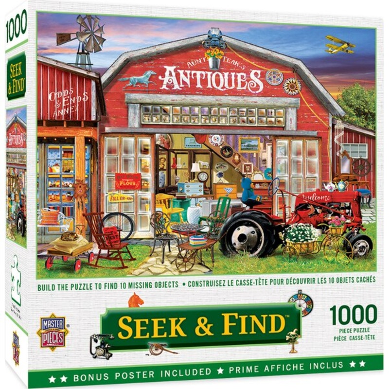 Seek & Find - Antiques for Sale - 1000pc Puzzle