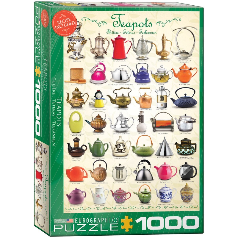 Teapots 1000pc Puzzle