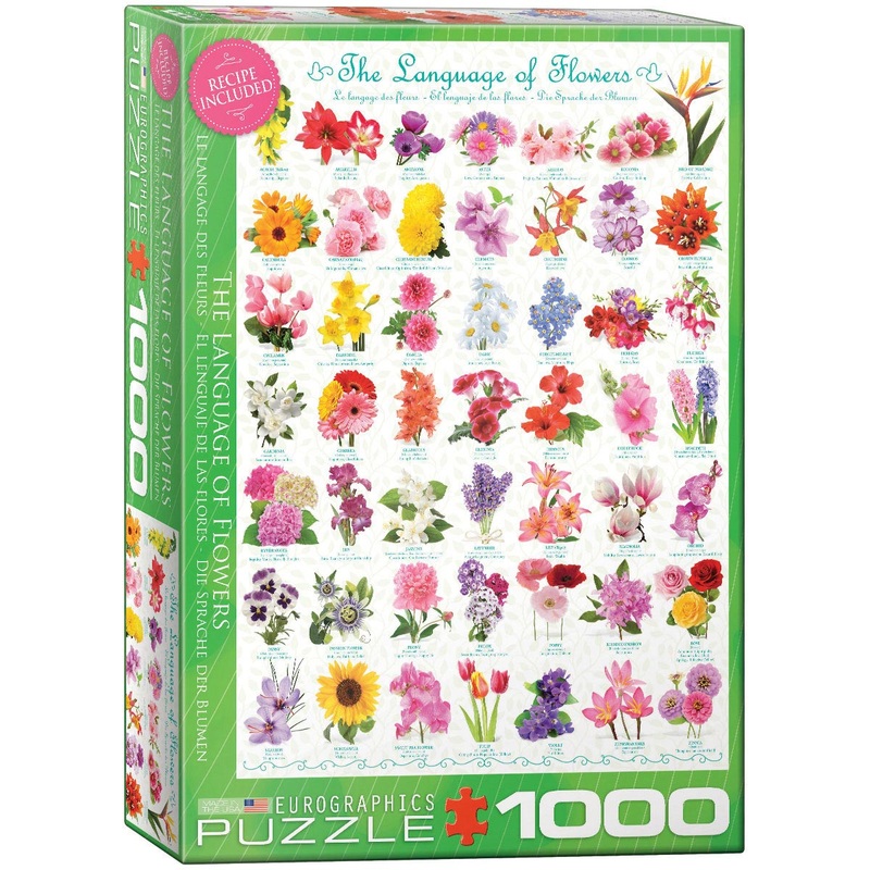 The Language of Flowers 1000pc Puzzle