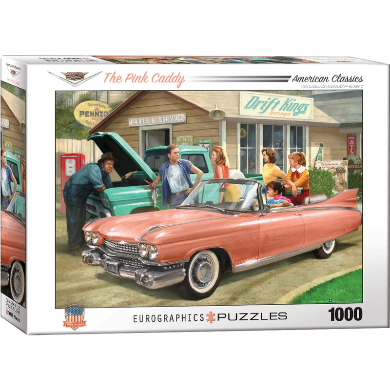 The Pink Caddy 1000pc Puzzle