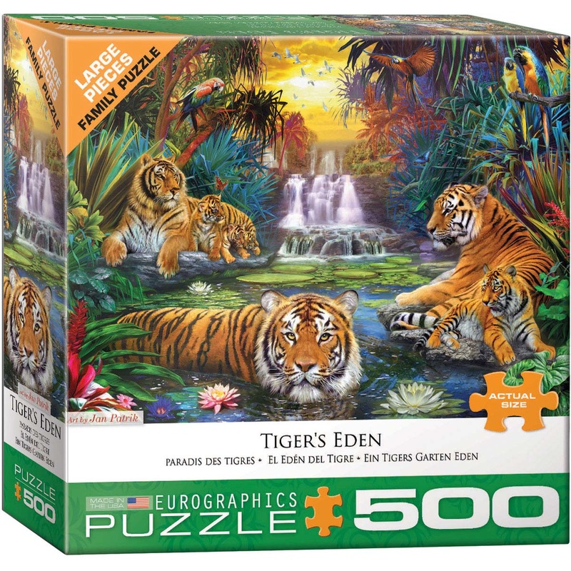 Tiger's Eden 500pc Puzzle EUR85005457