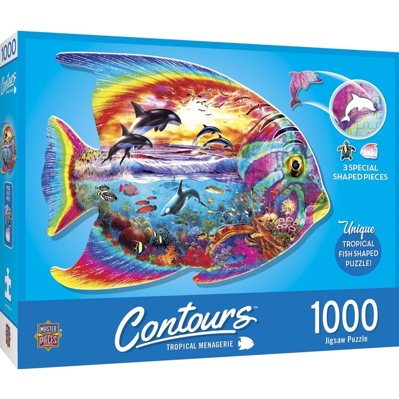 Tropical Menagerie 1000pc Puzzle