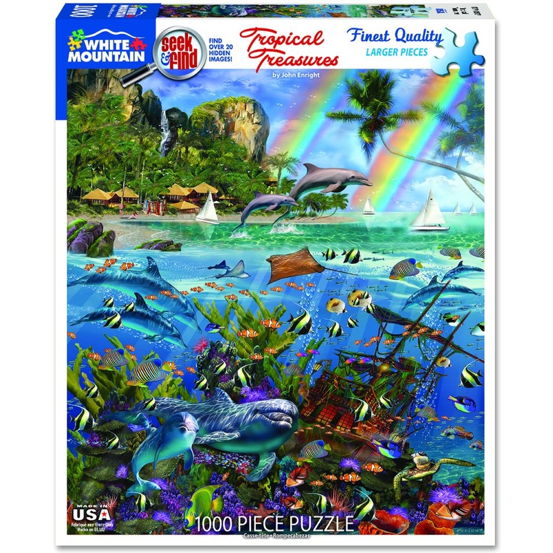 Tropical Treasures 1000pc Puzzle