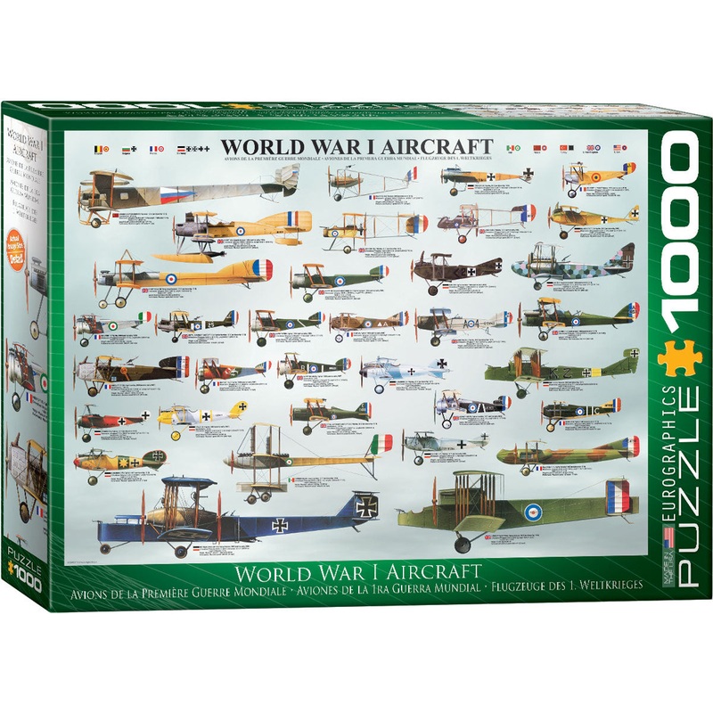World War I Aircraft 1000pc Puzzle