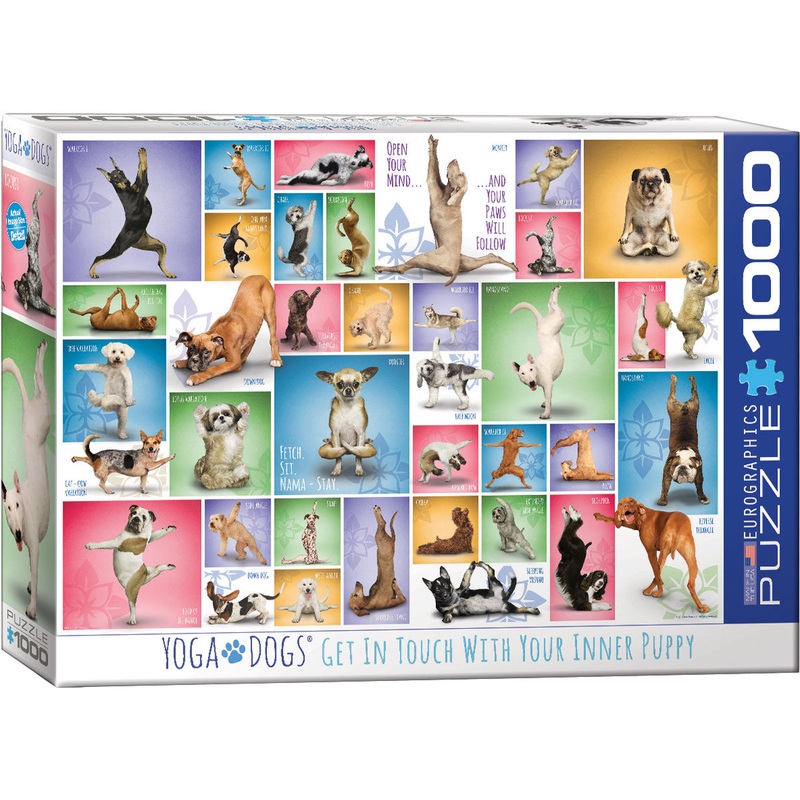 Yoga Dogs 1000pc Puzzle