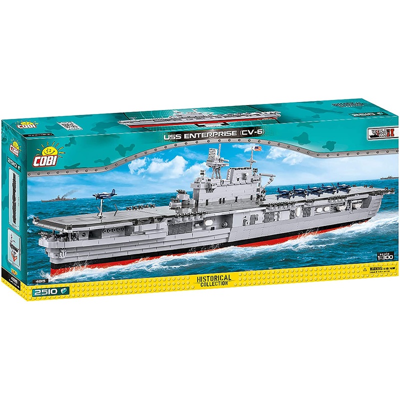 1/300 USS Enterprise CV-6 2510 Pieces