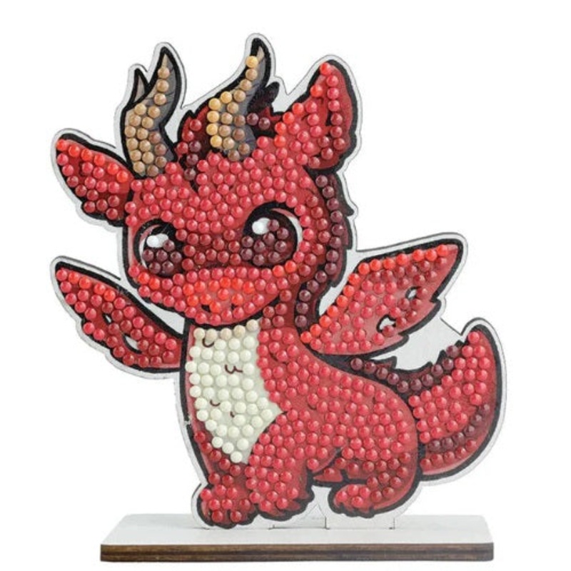 Crystal Art Buddies Red Dragon