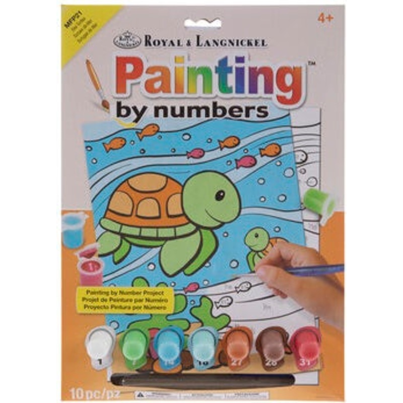 Paint By Number My First Sea Turtles