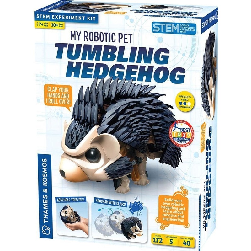 Robotic Pet Tumbling Hedgehog