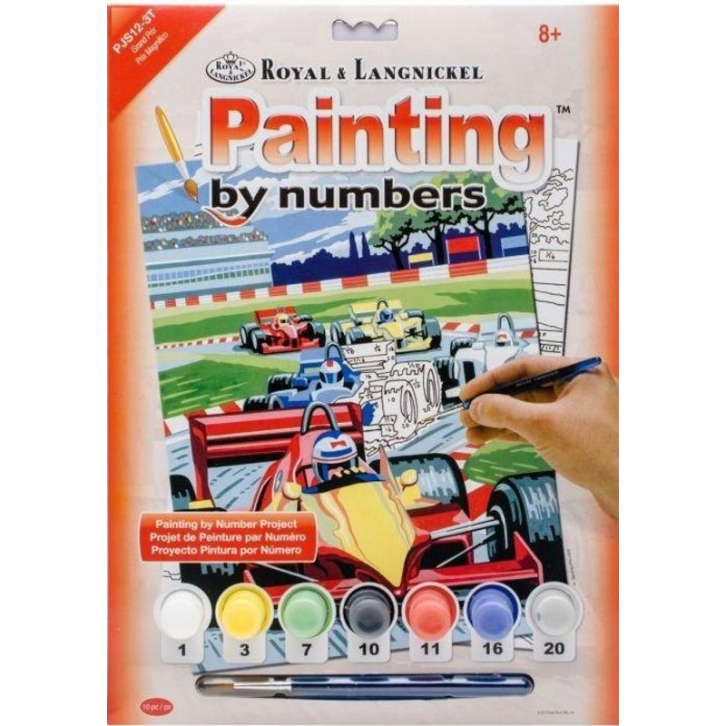 Royal Brush Paint By Number Junior Small Grand Prix