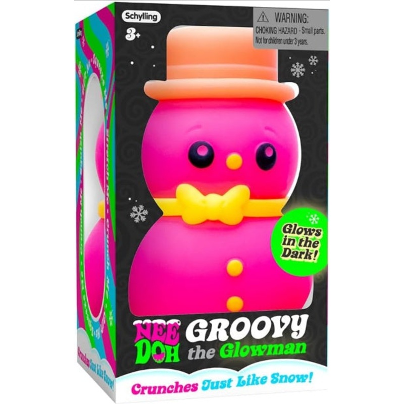 Squishmas Groovy Glowman