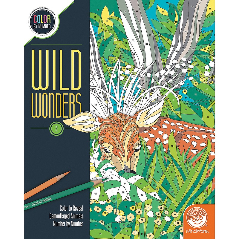 Wild Wonders 2 Color By Number