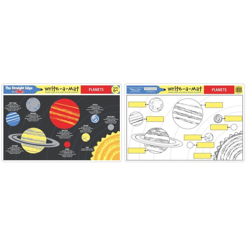 Write-A-Mat Planets