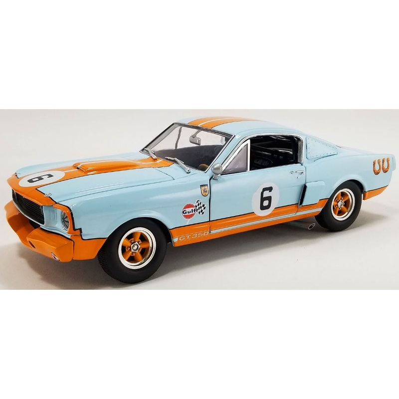 1/18 1965 Ford Shelby GT 350R Gulf Racing Tribute #6