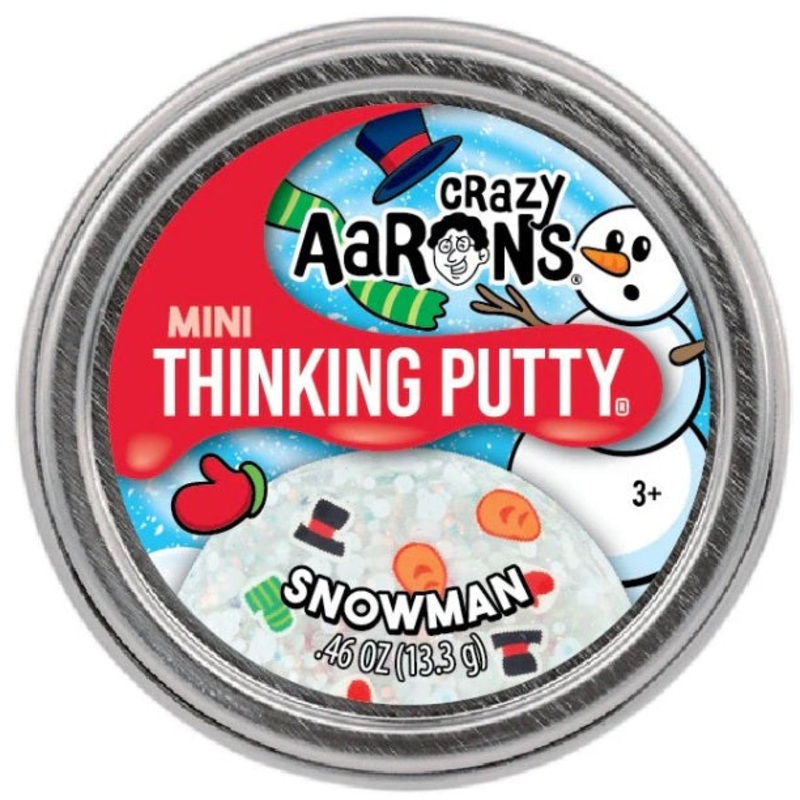 2" Snowman Mini Thinking Putty