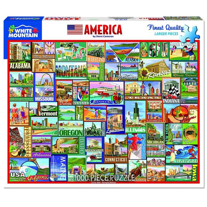 America 1000pc Puzzle