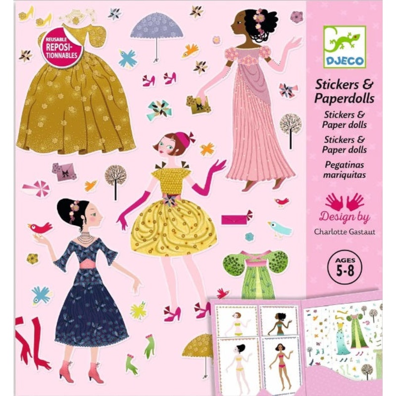 Paper Dolls Dresses Through The Season