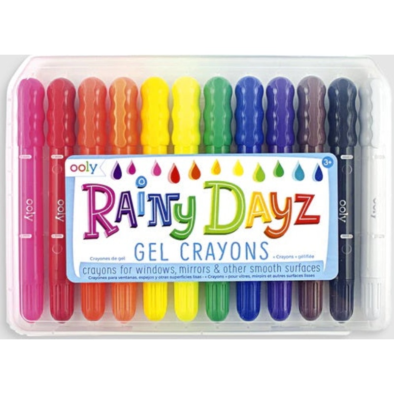 Rainy Dayz Gel Crayons - Set of 12