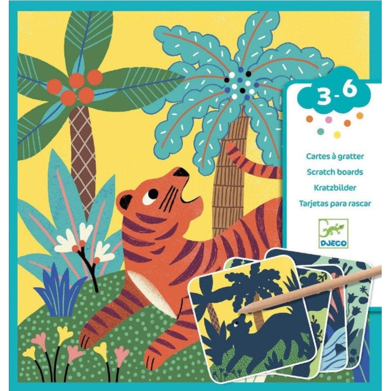 Scratch Cards Big Animals