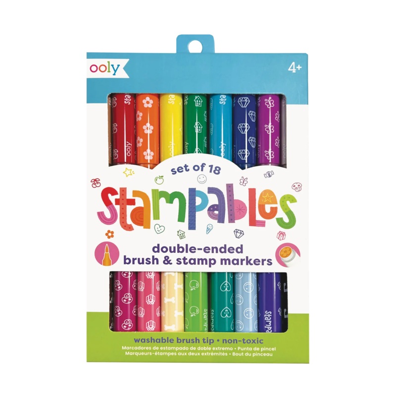 Stampables Double-Ended Stamp Markers - Set of 18