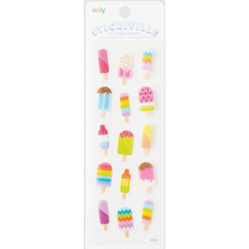 Stickiville Ice Pops Skinny Stickers