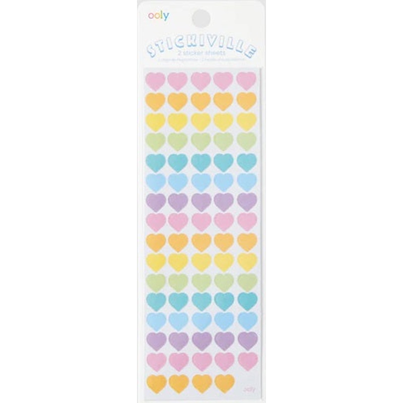Stickiville Mini Hearts Stickers
