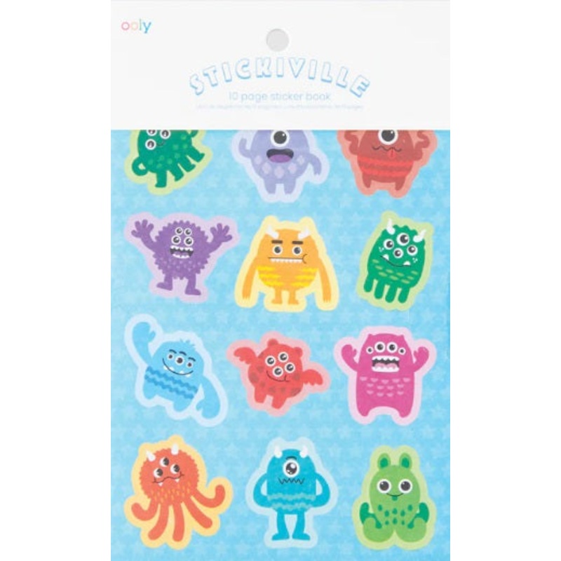 Stickiville Monsters Stickers
