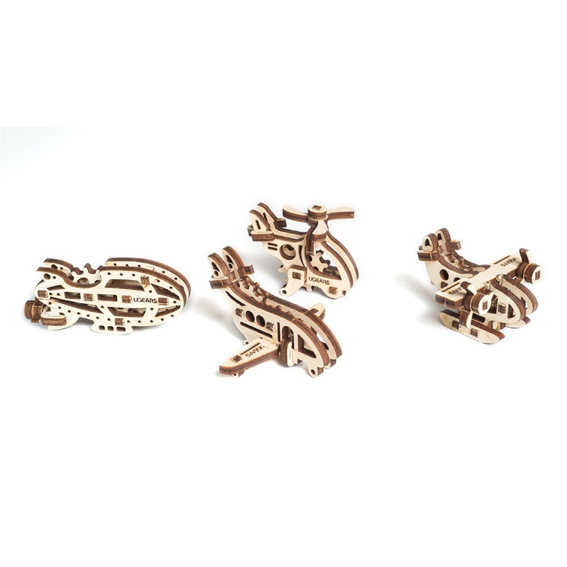 UGears Tribiks U-Fidgets Aircrafts