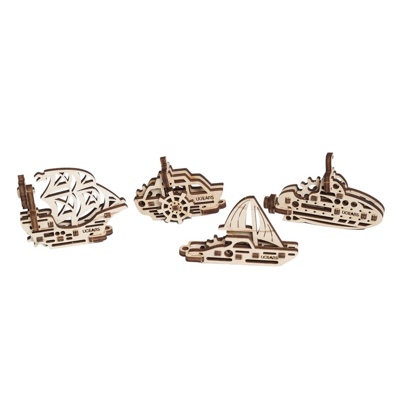 UGears Tribiks U-Fidgets Ships