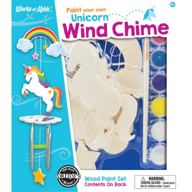 Unicorn Wind Chime Paint Your Own