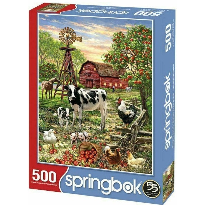 Barnyard Animals 500pc Puzzle