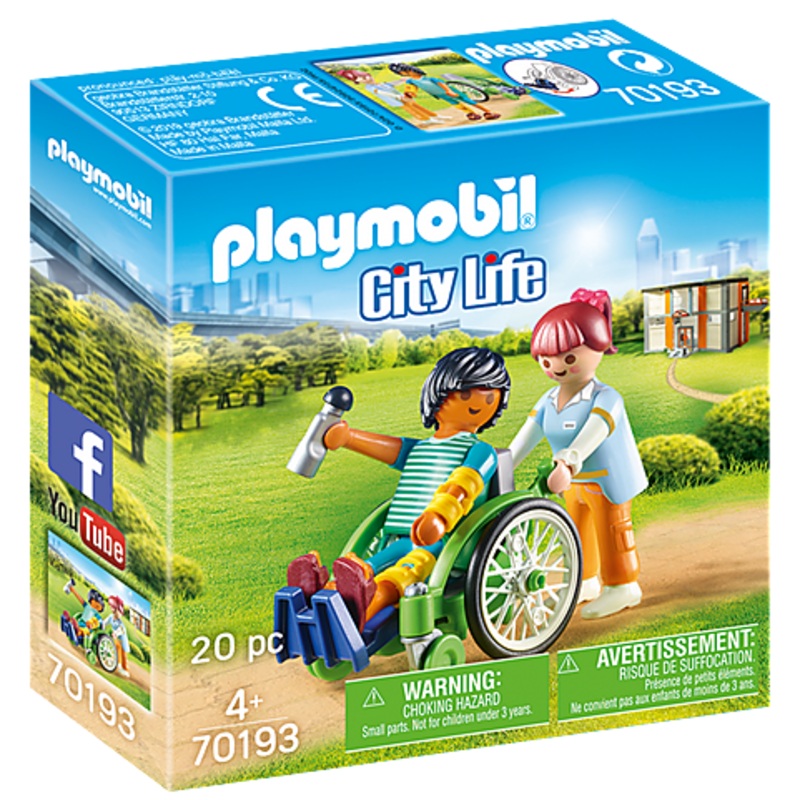 City Life - Patient in Wheelchair