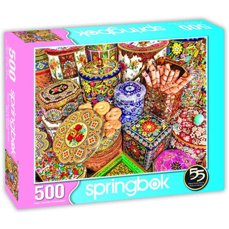 Cookie Tins 500pc Puzzle