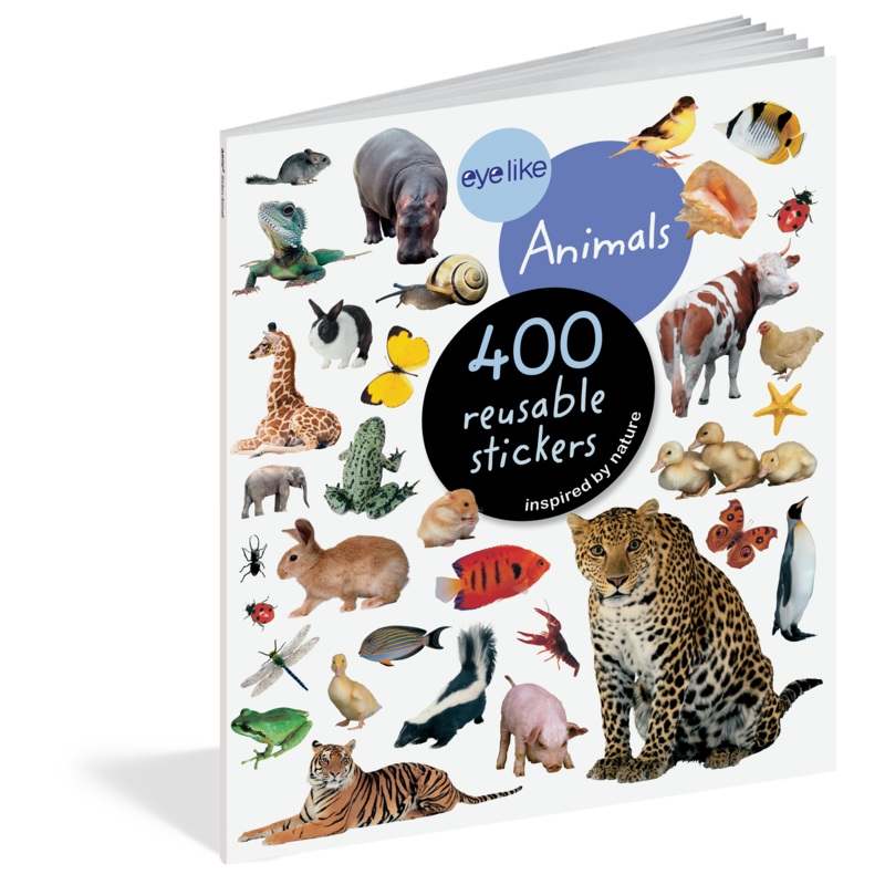 Eyelike: Animals Reusable Stickers