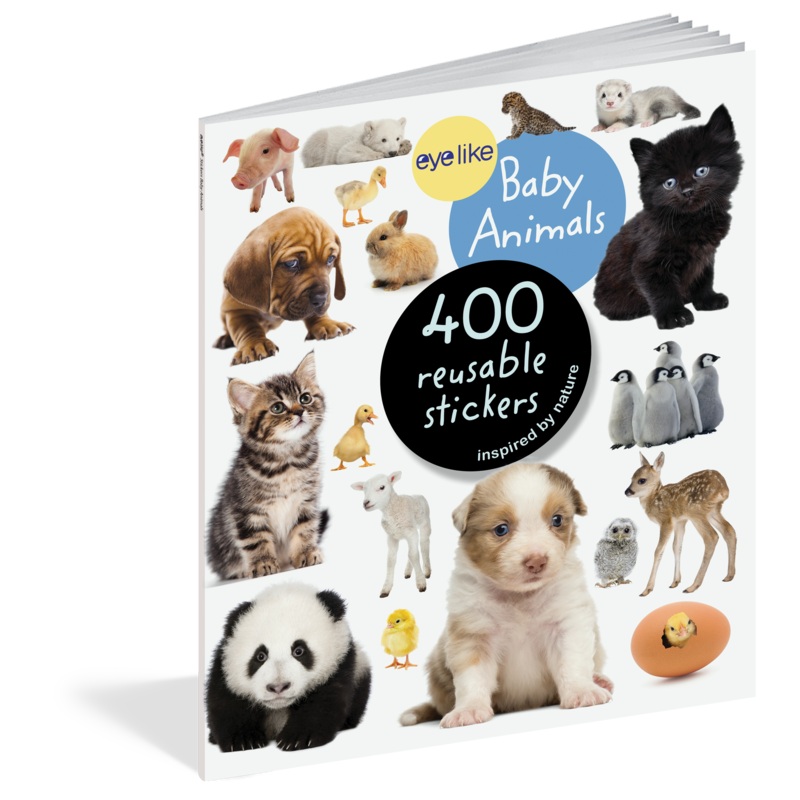 Eyelike: Baby Animal Reusable Stickers