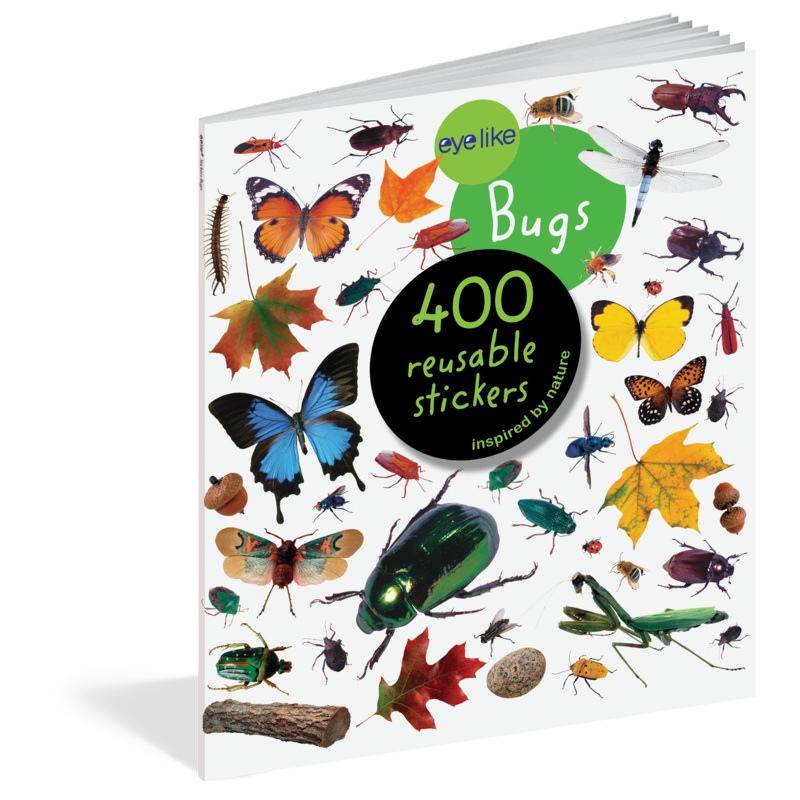Eyelike: Bugs Reusable Stickers