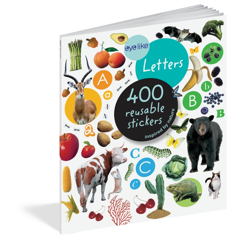 Eyelike: Letters Reusable Stickers