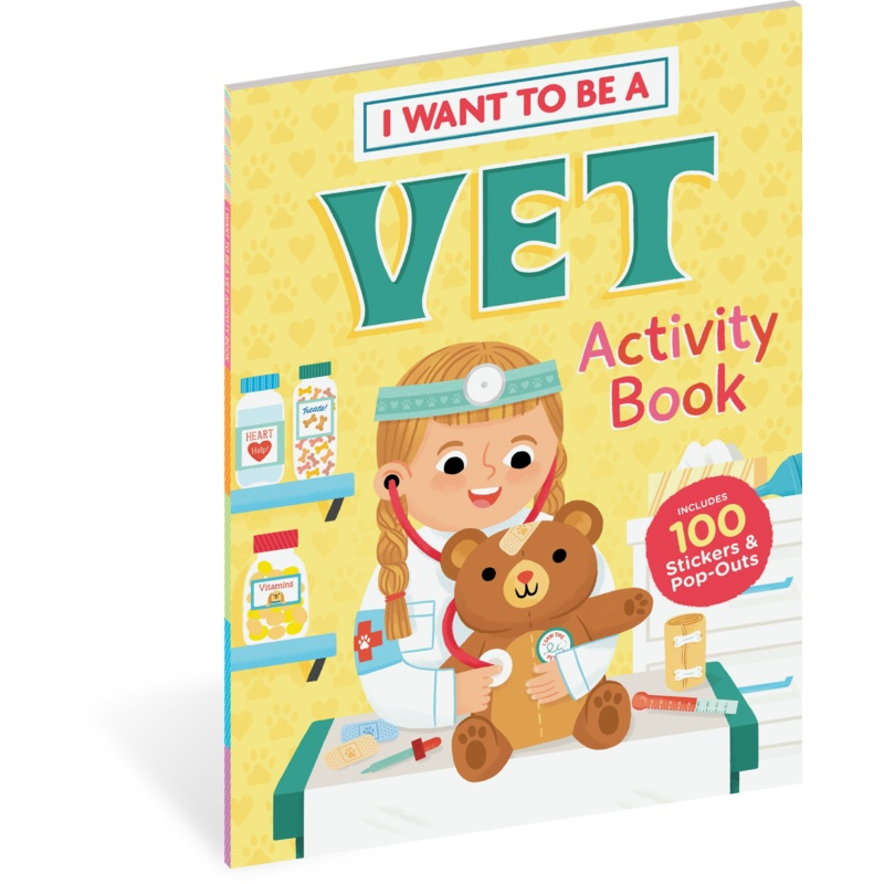 I Want to Be a Vet Activity Book