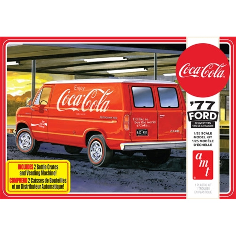 1/25 1977 Ford Van with Vending Machine (Coca-Cola)