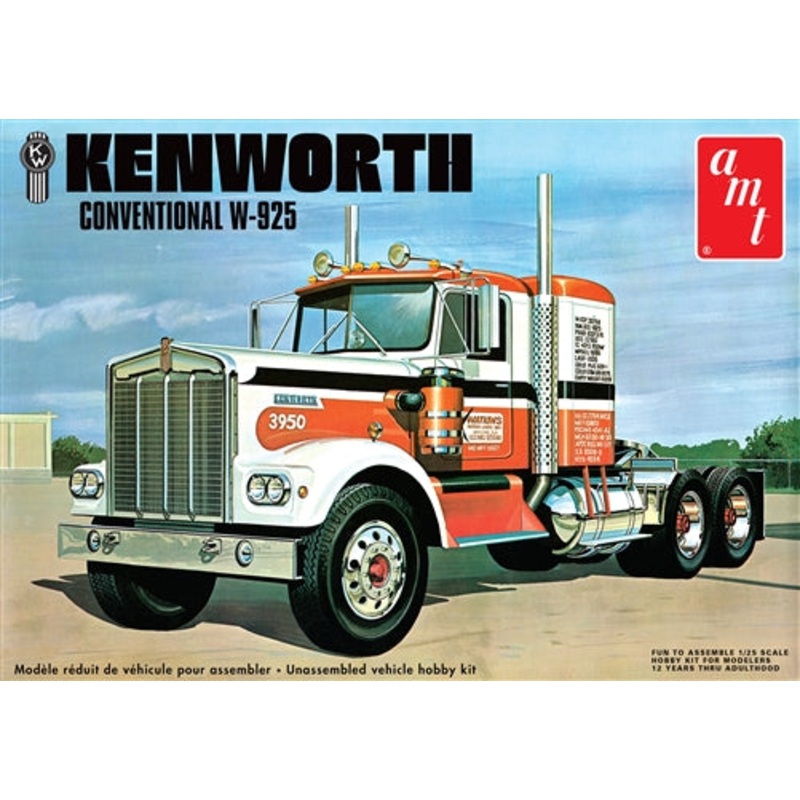 1/25 Kenworth Conventional W925 "Movin On"