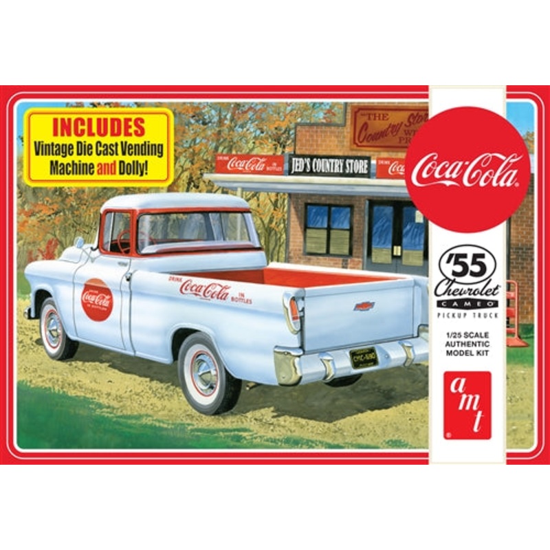 1/25 Scale 1955 Chevy Cameo Pickup Coca-cola