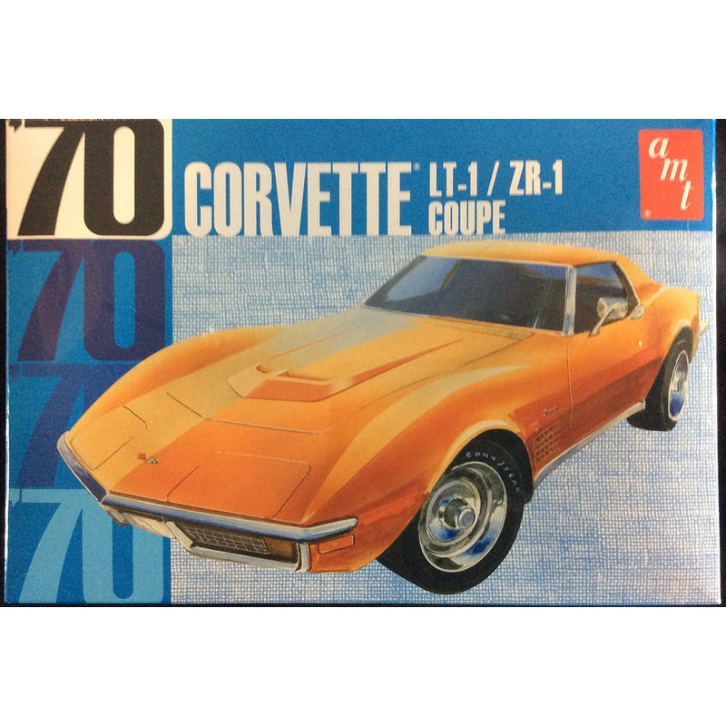 1/25 Scale 1970 Chevy Corvette Coupe Plastic