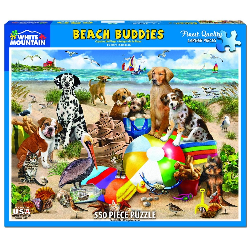 Beach Buddies 550pc Puzzle