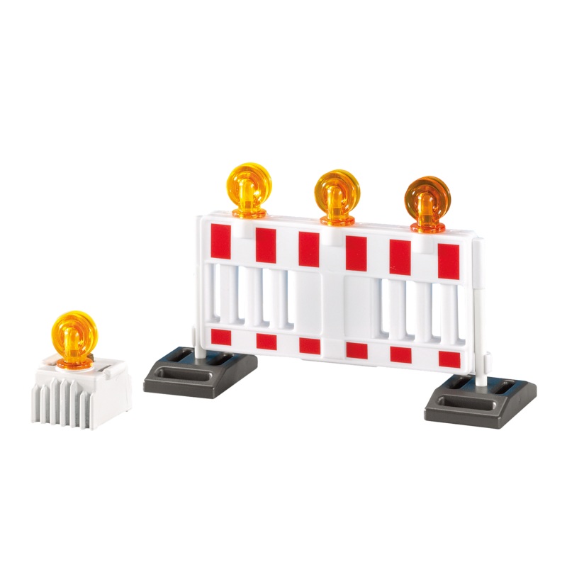 City Action Barricade and Warning Light